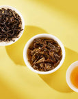 Enjoy a cup of high quality dancong oolong tea infused with gardenia blossoms.