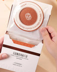 Retail box of Timebai toffee coffee flavored Tea containing 8 individual UFO tea bag.