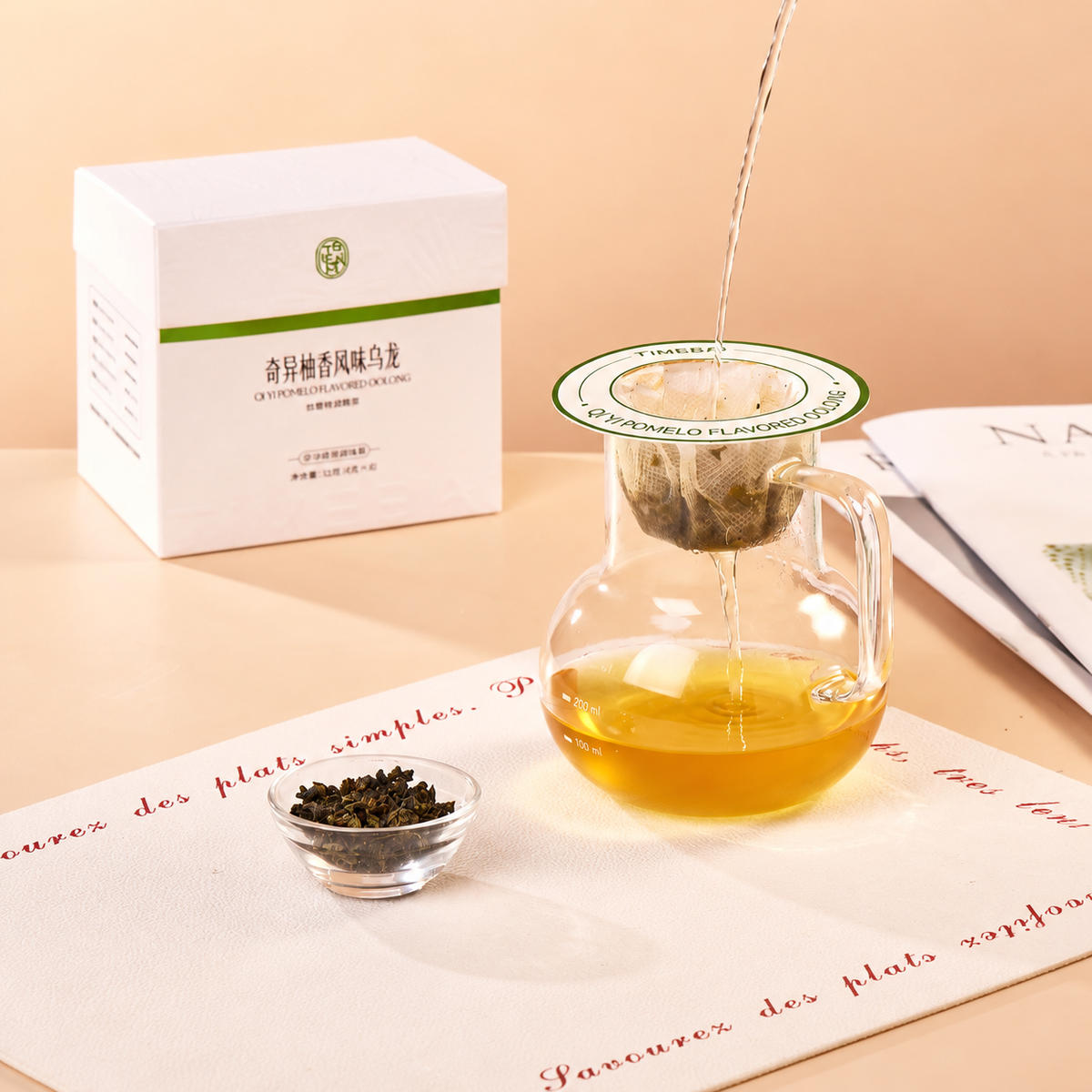 Kiwi Pomelo Oolong Tea