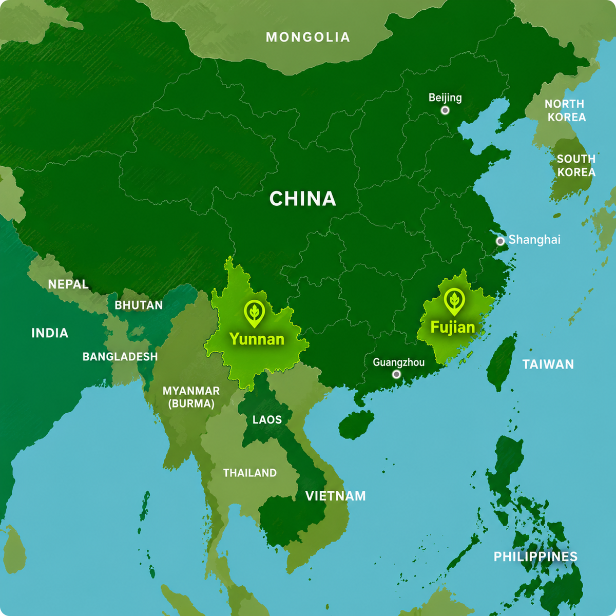 Yunnan & Fujian, China