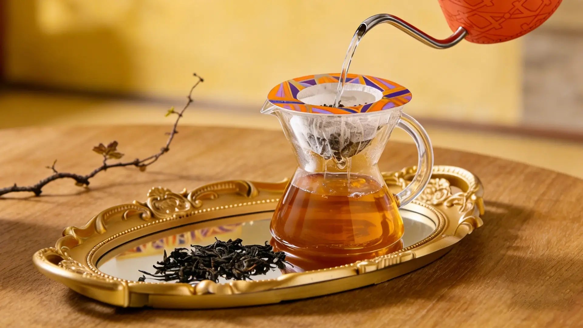 UFO Tea Bag Made Loose Leaf Tea Simple