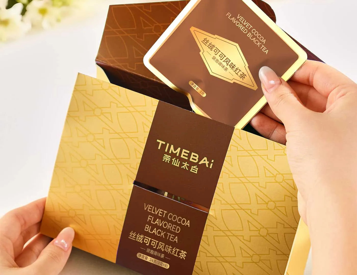 Best chocolate black tea with Chinese authentic high quality black tea.