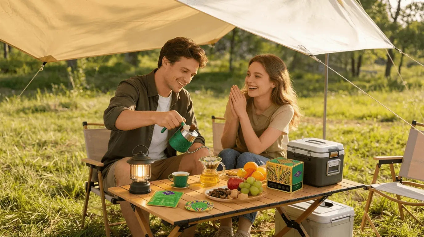 enjoy ufo tea bags with your friends