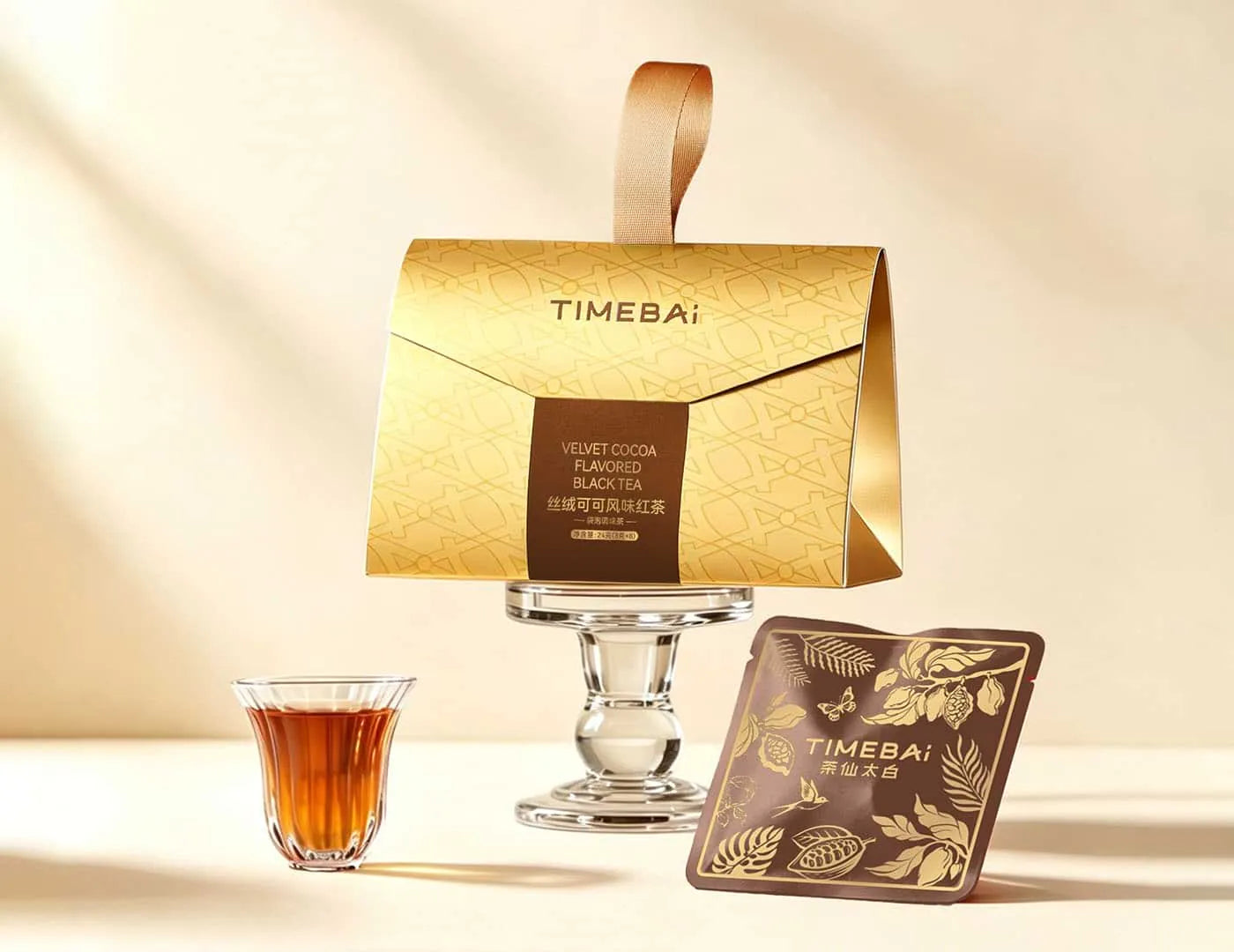 Gentle caffeine alternative tea to coffee featuring Chocolate Black Tea for smooth morning energy.