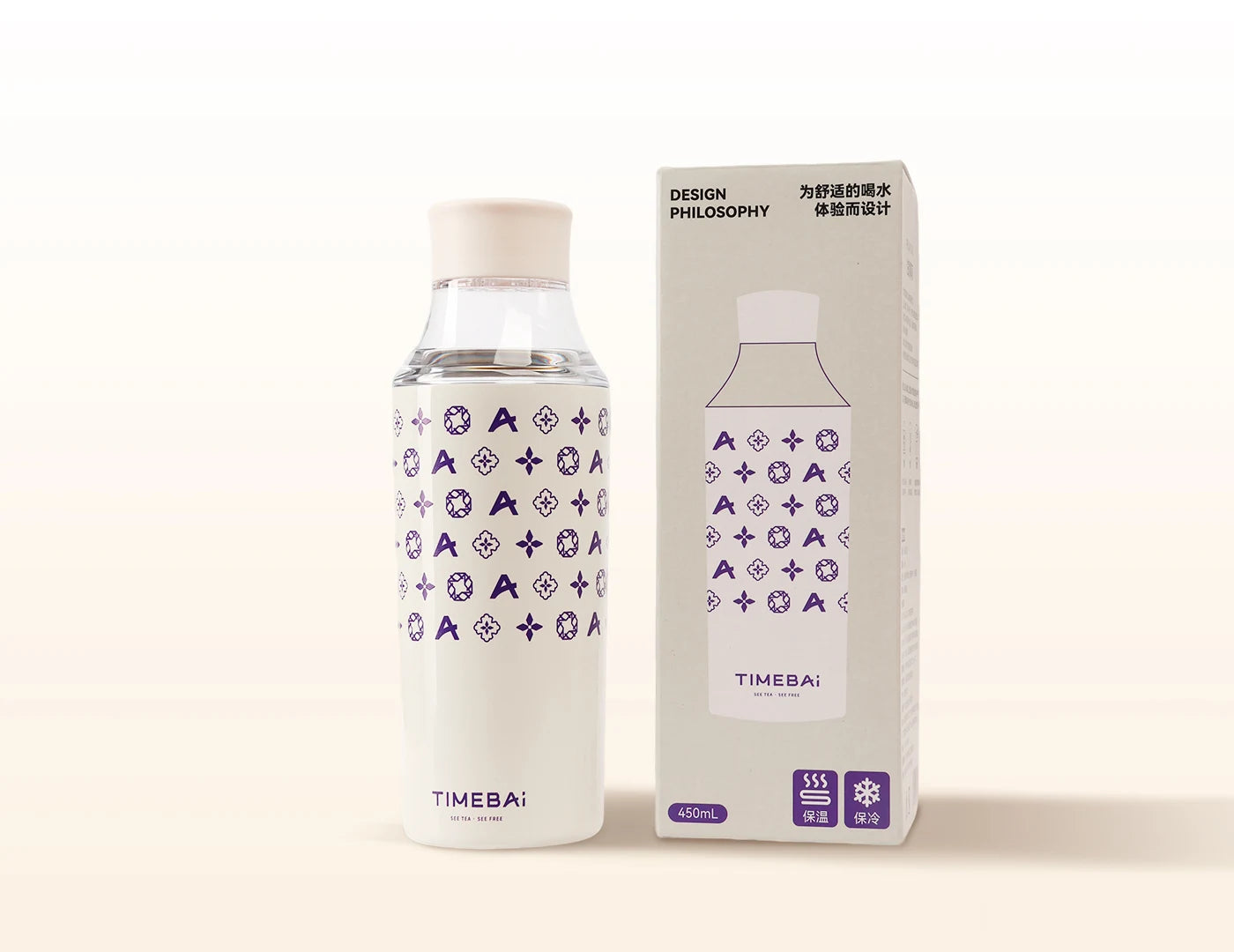 Fully detachable tea infuser bottle for thorough cleaning and hygienic daily use.