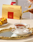 cold brew or hot brew lychee rose black tea for a refreshing sugar-free enjoyment.