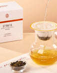 brew a cup of oolong tea with mango flavor