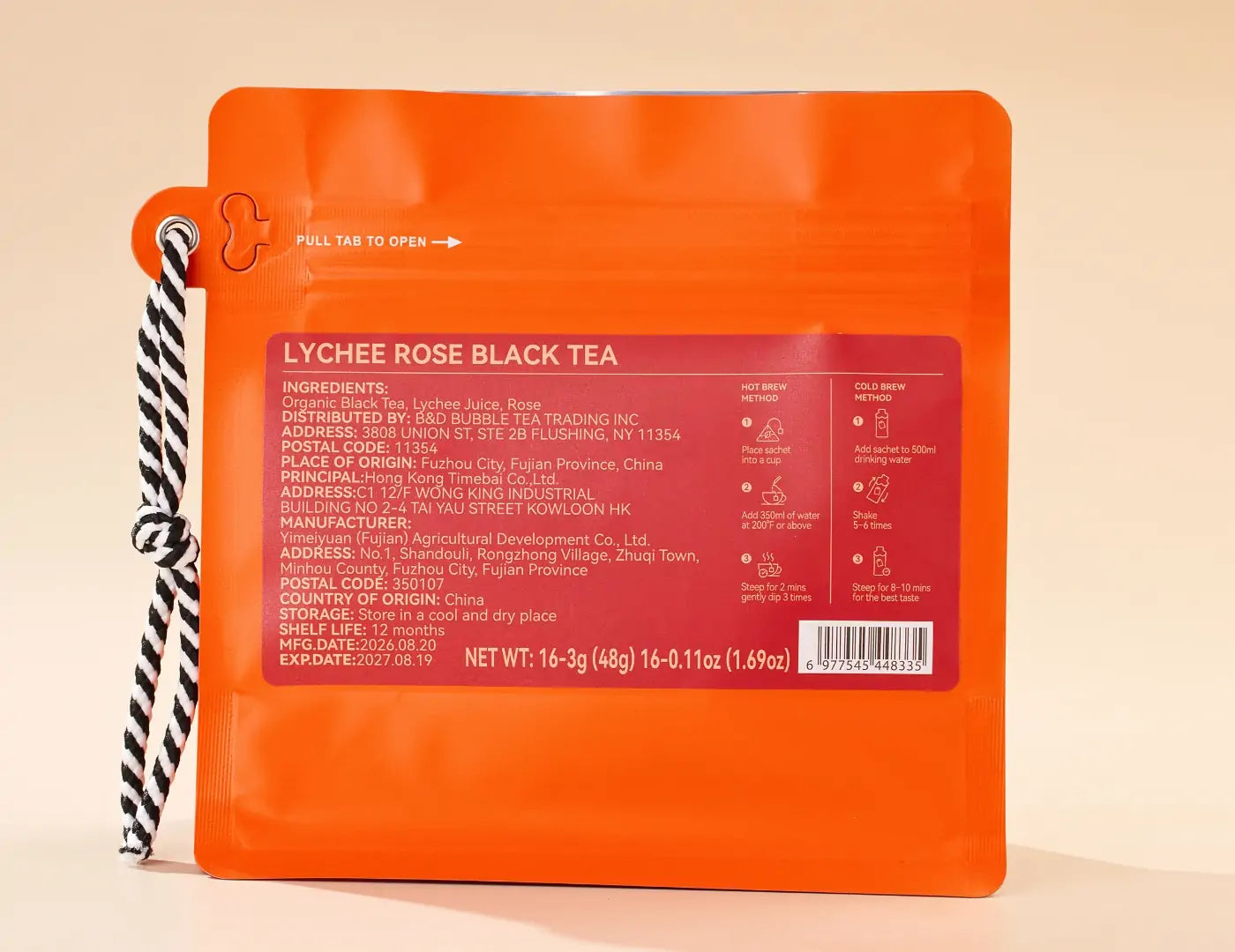 Lychee Rose Black Tea