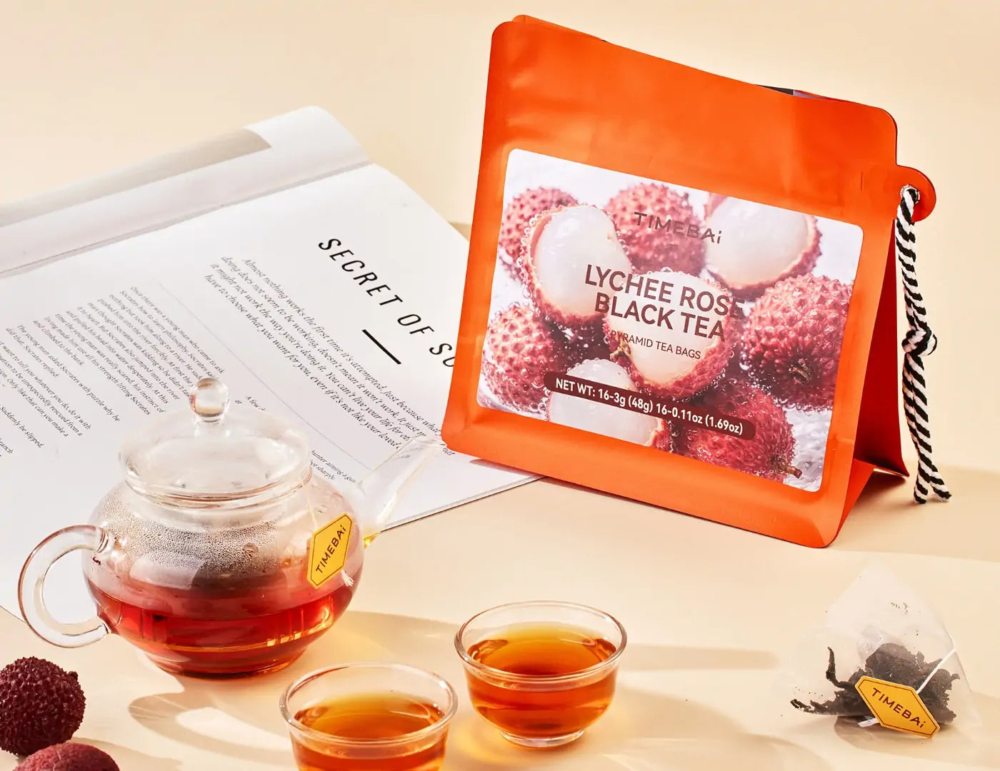 Lychee Rose Black Tea