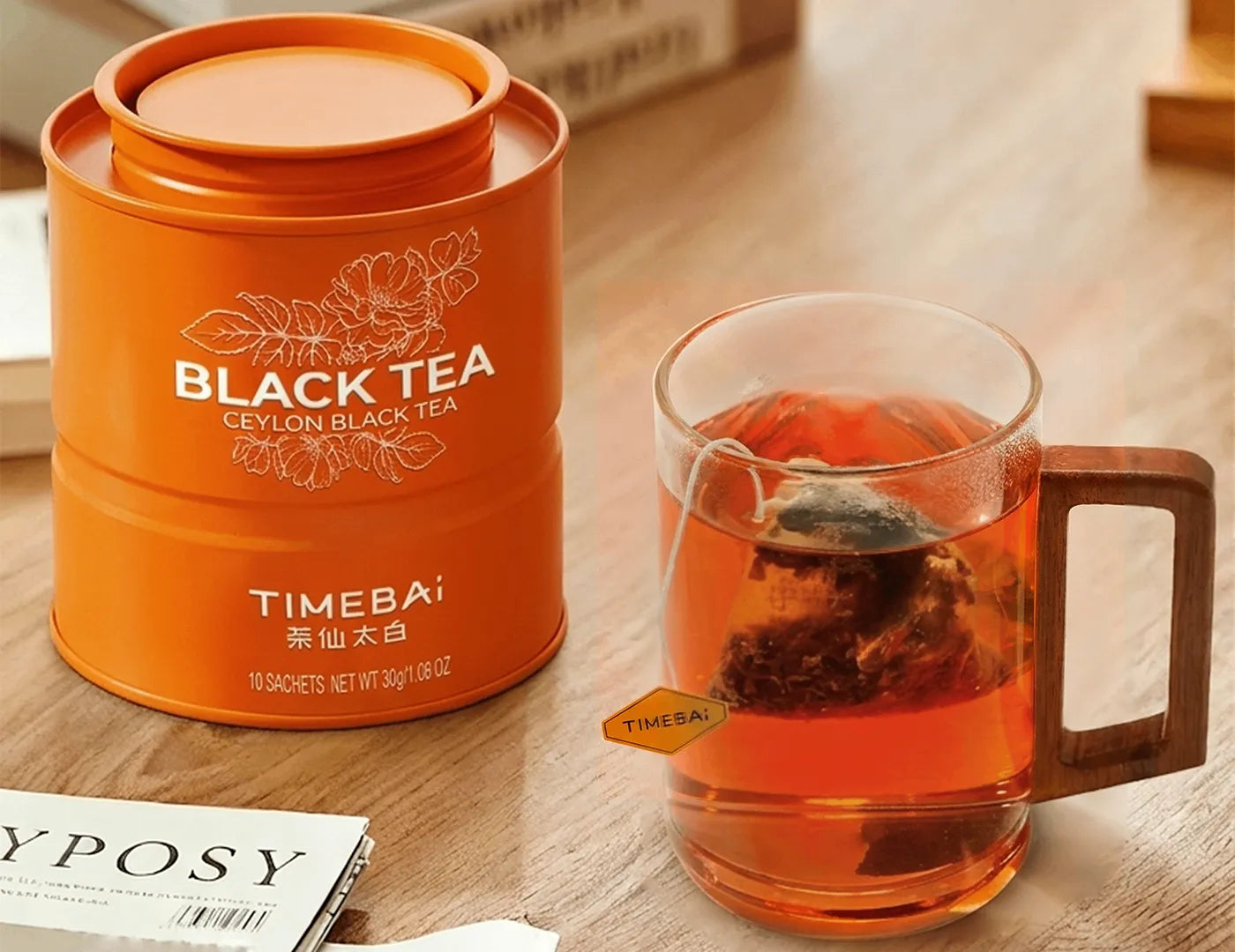 Enjoy a cup of premium ceylon tea with your morning breakfast routine.