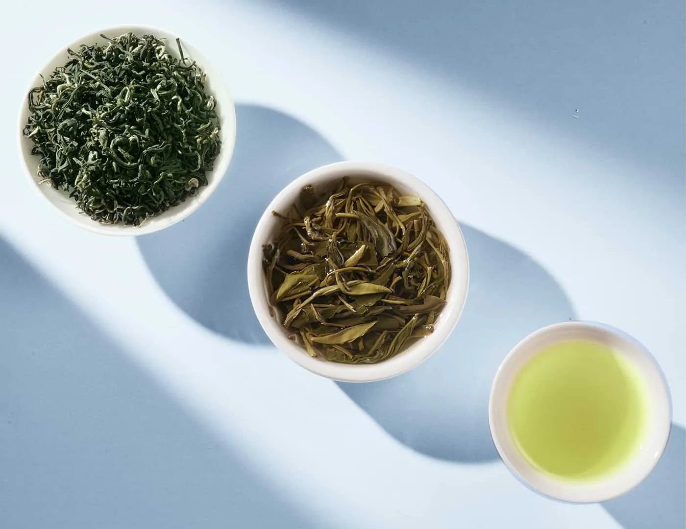 Enjoy a cup of high quality Early Spring Bi Luo Chun Green Tea
