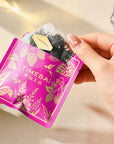100 plastic-free biodegradable PLA pyramid tea bags with loose leaf oolong tea with strawberry vanilla infused.