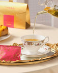 Natural peach flavor oolong tea made with real fruit juice.