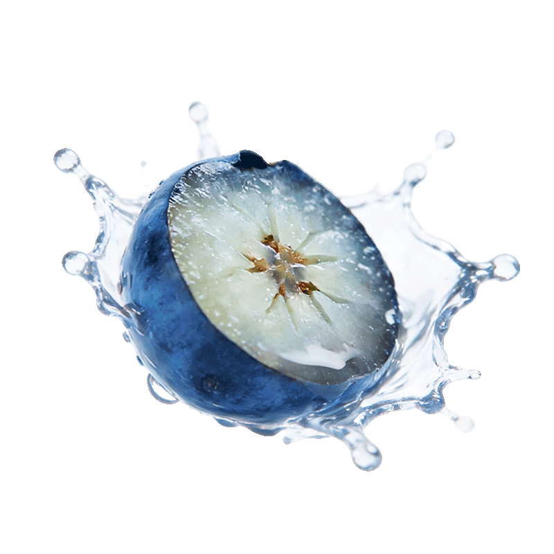 Blueberry juice infusion process for TimeBai flavored tea