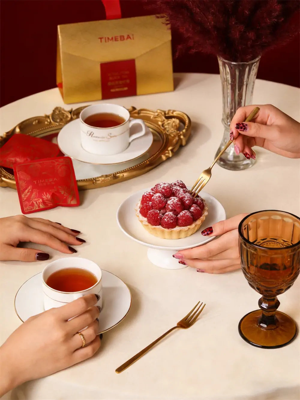 Casual tea space with TimeBai