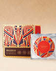 Retail box of Timebai Ceylon Island Estate Black Tea containing 7 individual discs.