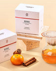 Cinnamon citrus black tea lifestyle scene