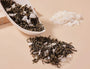 coconut flavored jasmine tea crafted from precisely cut premium green tea leaves.