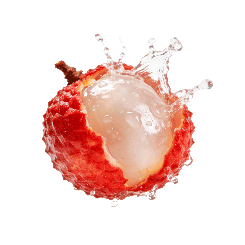 Lychee juice infusion process for TimeBai flavored tea