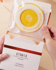 Retail box of Timebai mango flavored Tea containing 8 individual UFO tea bag.