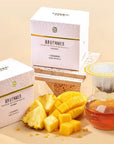 Mango pineapple black tea product scene