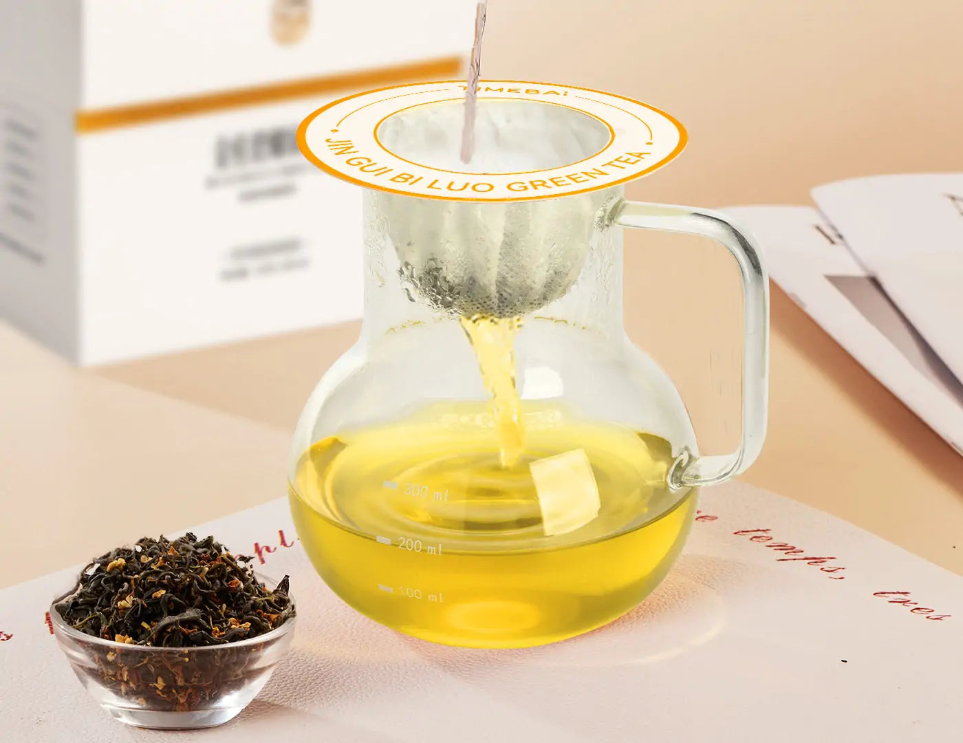 Osmanthus &amp; Bi Luo Chun Green Tea | UFO Drip Tea