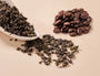 coffee-flavored oolong tea crafted from precisely cut premium tie guan yin tea leaves.