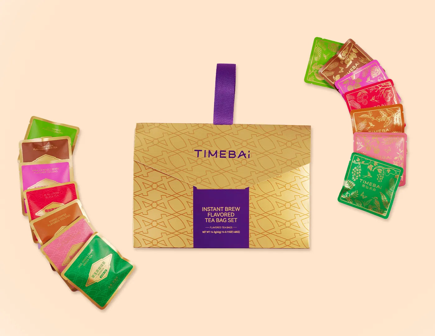 Each pack includes 14 individual single-serve tea bags, making it a perfect gift for tea lovers and tea beginners